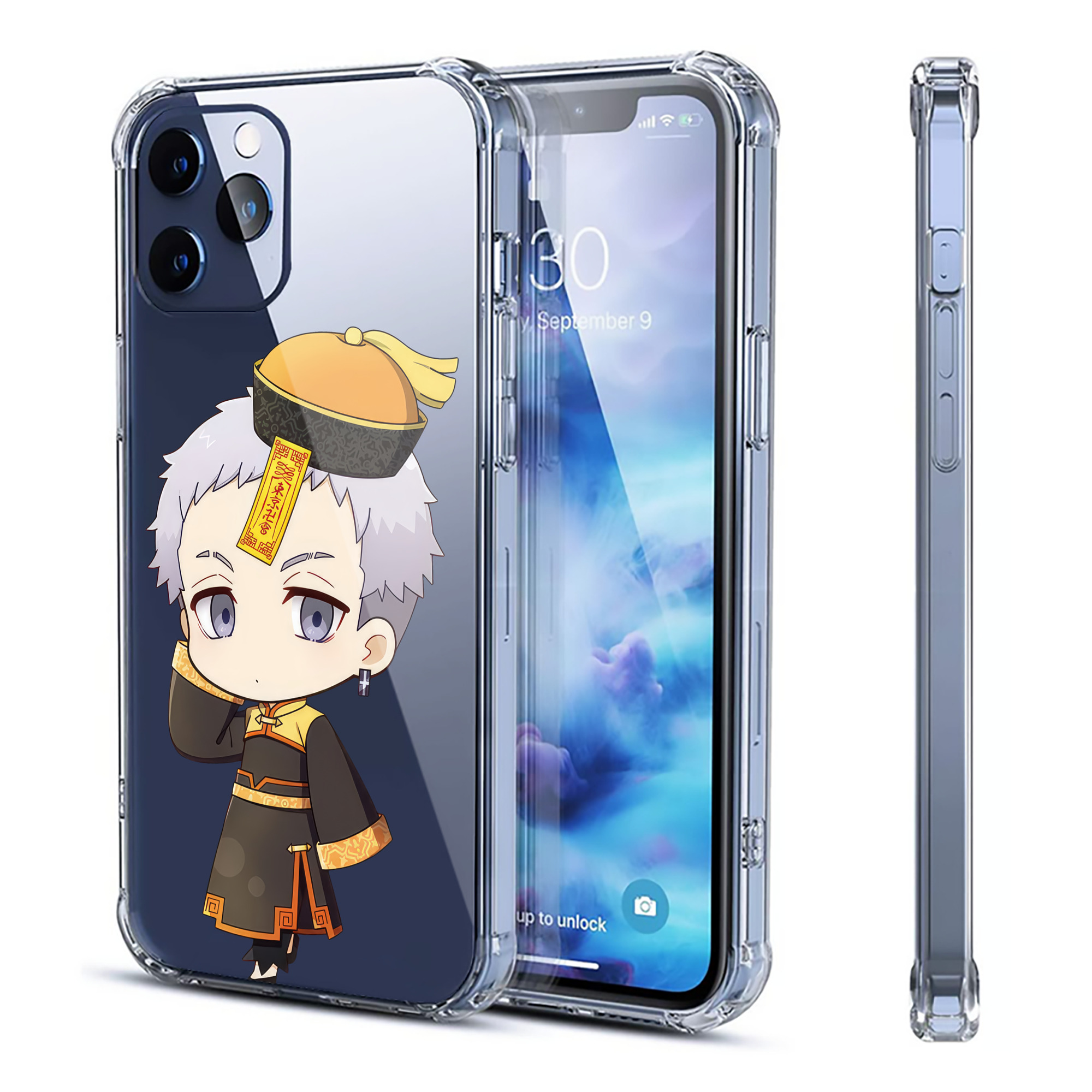 （画像用） 東京リベンジャーズ Tokyo Revengers 【iPhone 12シリーズ対応】透明スマホケース（クリアソフトケース）